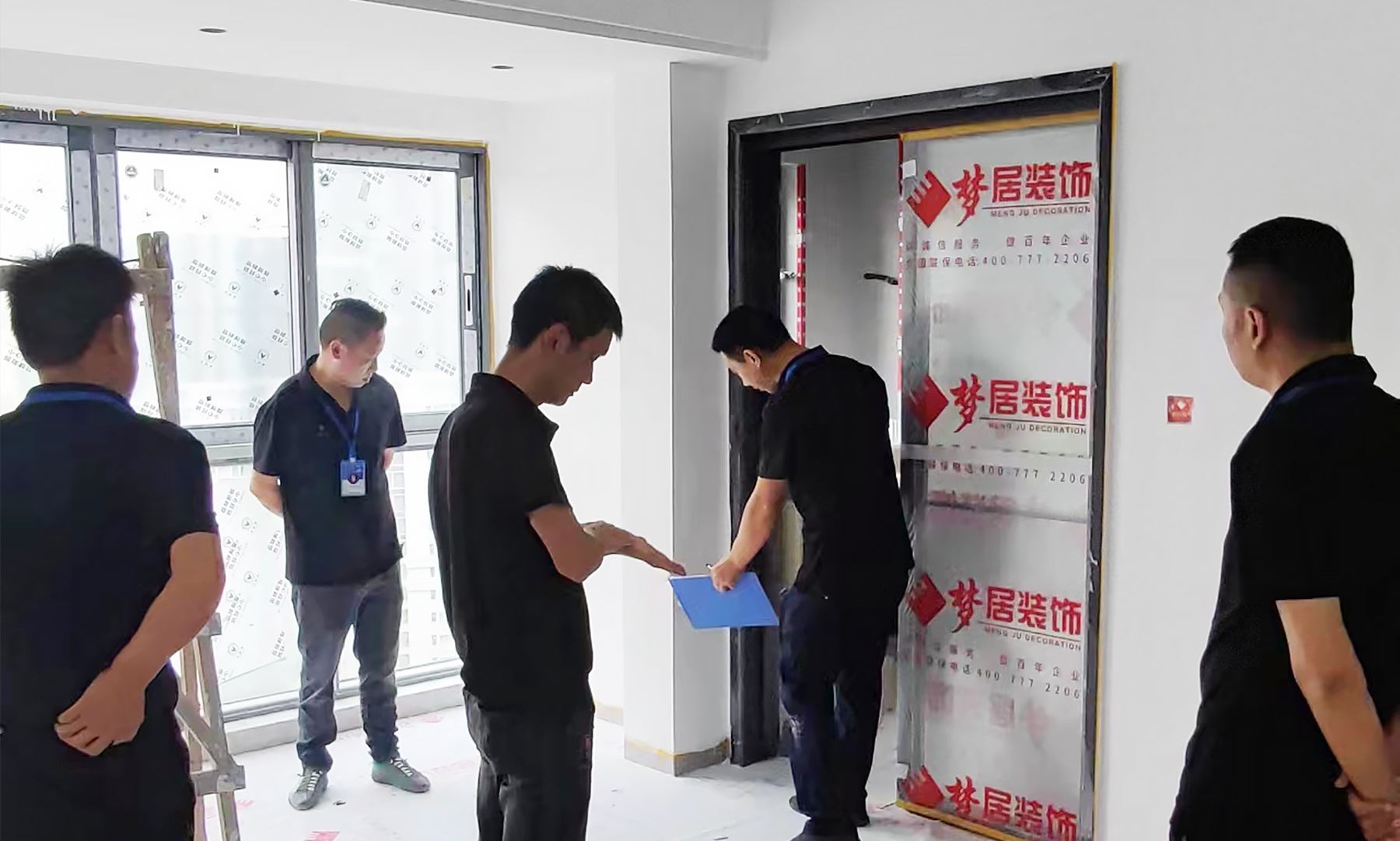 【第一娱乐】每月工地大巡检——专注细节，，我们始终向前！